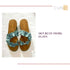 Sky Blue Swirl Flats by@Outfy